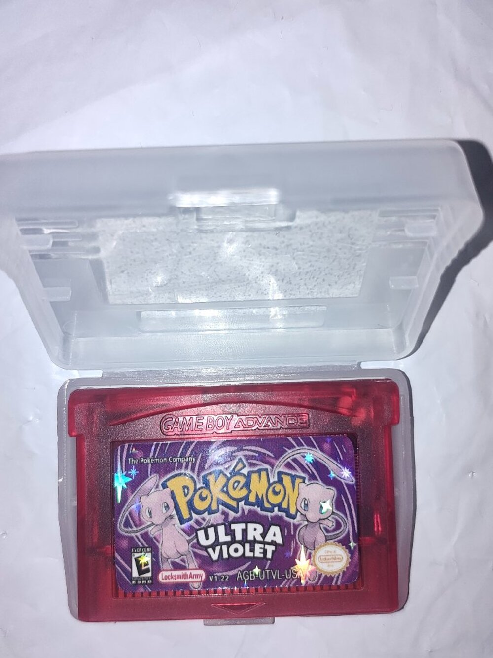 Pokemon Ultra Violet Version Game Boy Gameboy Advance GBA